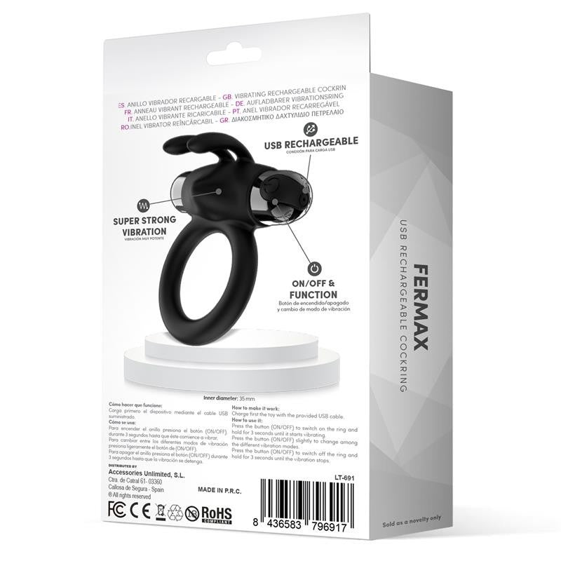 Anello Vibrante Ricaricabile Usb Fermax