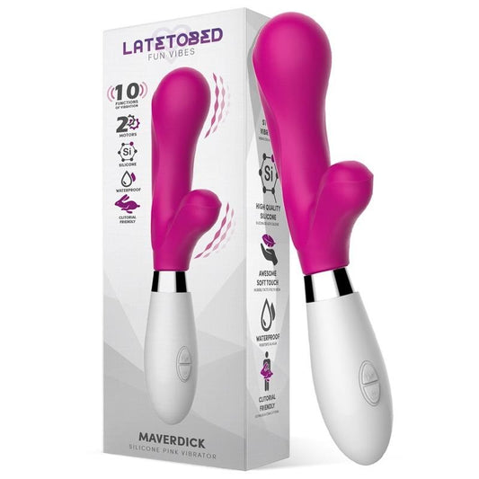 Vibratore Rabbit Silicone 21 cm Maverdick