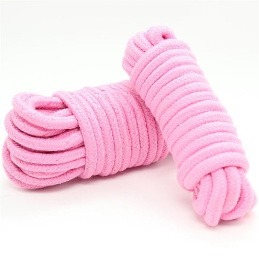 Corda Bondage 10 Metri Cotone Rosa