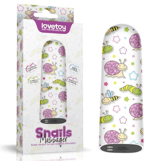 Mini Vibratore 8 cm Usb Snails