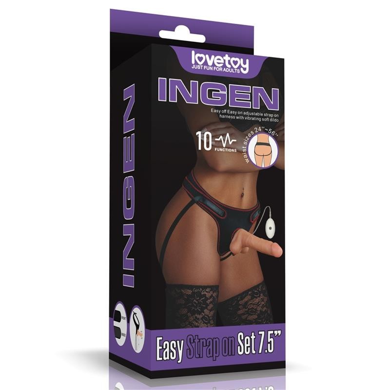 Strapon Vibrante 20 cm Ingen