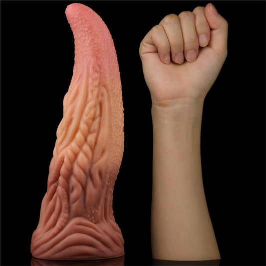 Dildo Maxi Bizarre 25 cm Silicone Platinum