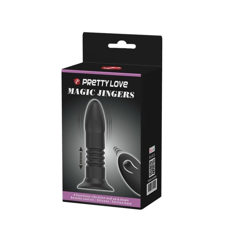 Plug Anale Telescopico Wireless 13 cm Usb Jinger