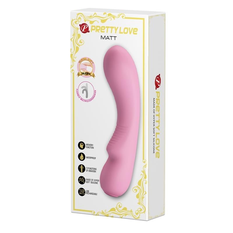 Vibratore Punto G 19 cm Usb Matt Smart