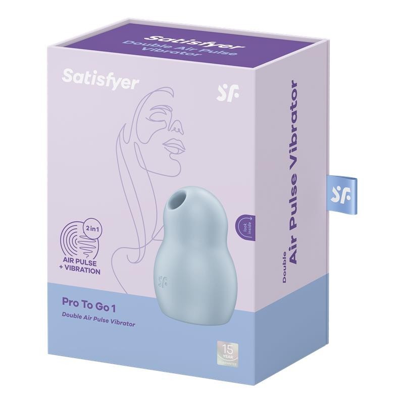 Succhia Clitoride Satisfyer Pro To Go 1 Blu