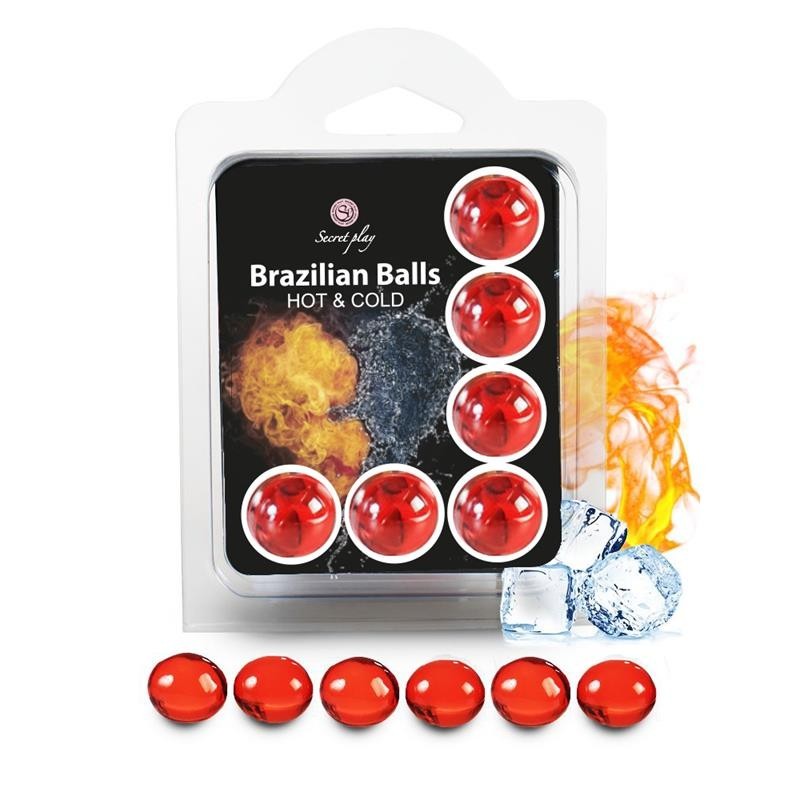 Palline Brasiliane Caldo e Freddo 6 Pz