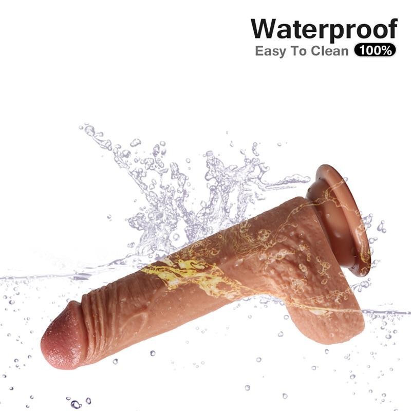 Dildo Realistico 16 cm Silicone Liquido Crowley