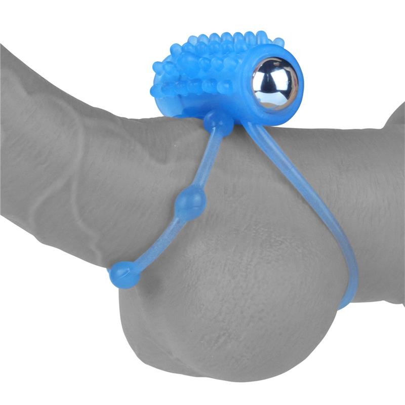 Anello Vibrante Doppio Lumino Blue