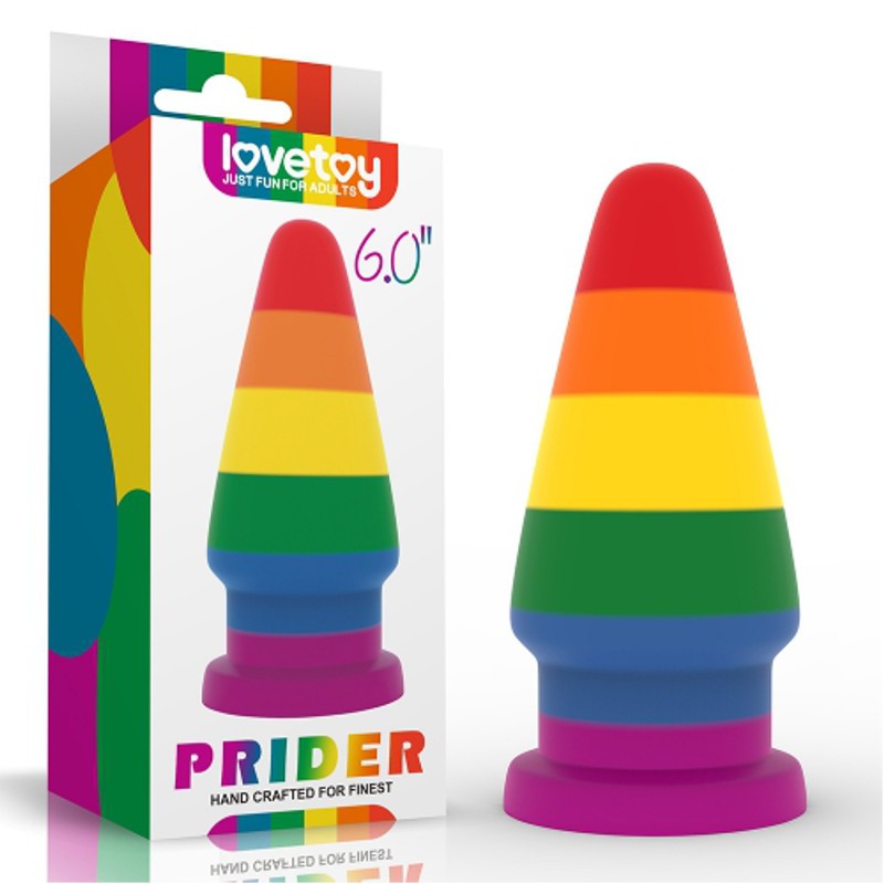 Plug Anale XL 15 cm Pride Edition Silicone 6
