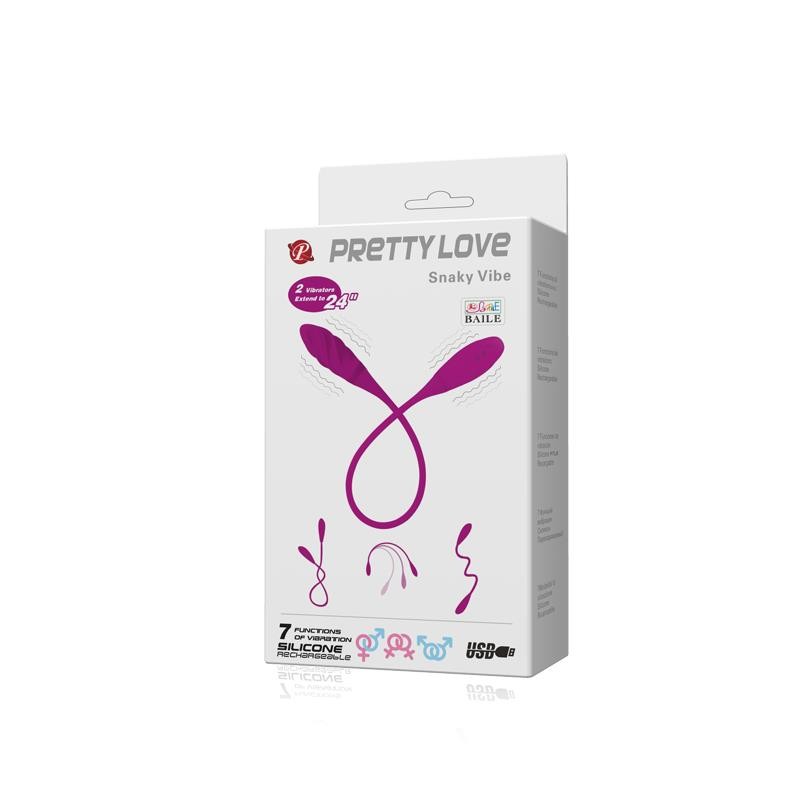 Vibratore Doppio Coppia Snaky