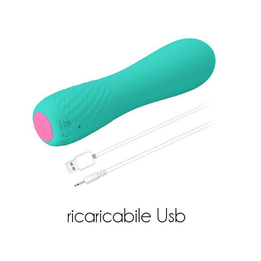 Vibratore da Borsetta 11 cm Usb Elfin