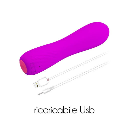 Vibratore da Borsetta 11 cm Usb Beau