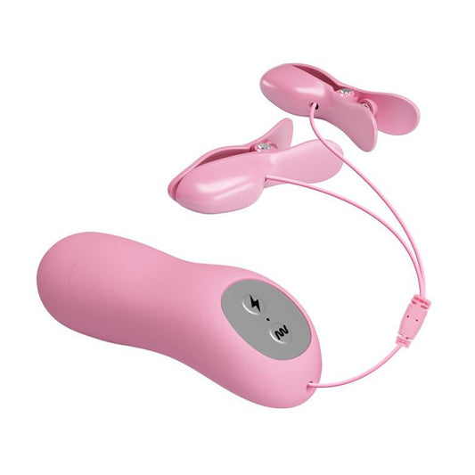 Pinzette Capezzoli Vibranti con Scossa