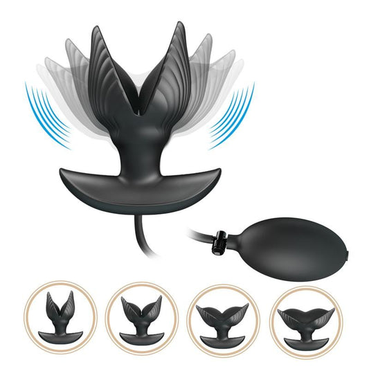 Plug Anale Gonfiabile Vibrante Usb Manson