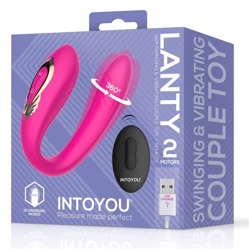 Vibratore per Coppia Wireless 10 cm Lanty