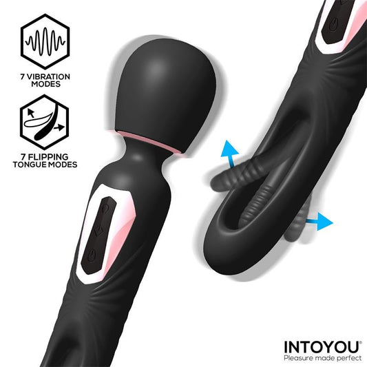 Vibratore Wand Flipping 24 cm Lexy