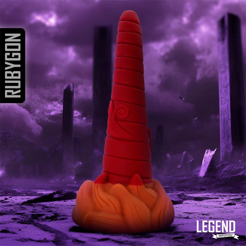 Dildo Anale Fantasy 24 cm Rubygon Silicone