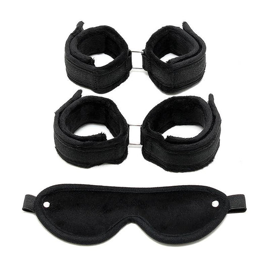 Kit Bondage Soft Manette Cavigliere Mascherina