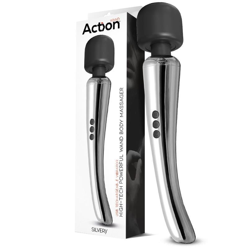Vibratore Wand 29 cm Chrome