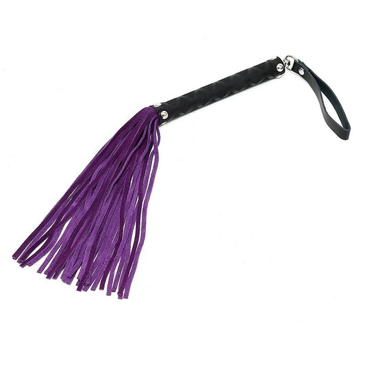 Frustino Bdsm Pelle Viola 35 cm
