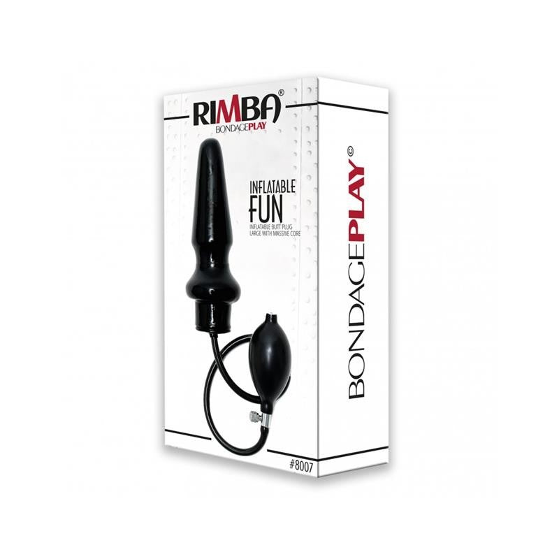 Plug Anale Gonfiabile 19 cm Latex Large