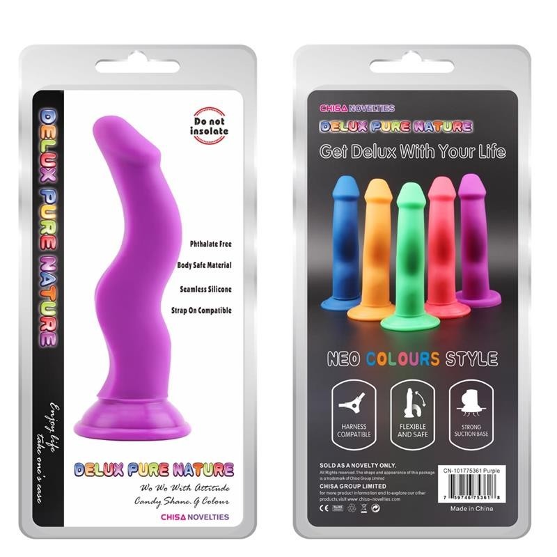 Dildo in Silicone Liquido 20 cm Shane G Viola