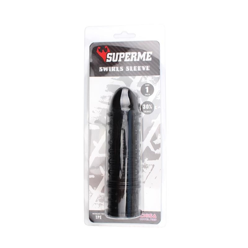 Guaina Fallica Nera Sleeve