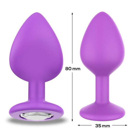 Gioiello Anale M 8 cm Violet