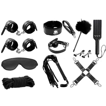 Kit Bondage 11 Pezzi Nero