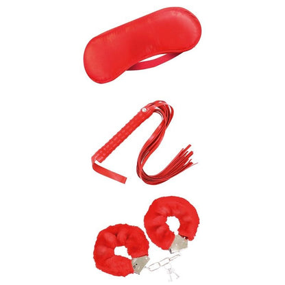 Kit Bondage Beginner 3 Pezzi Rosso