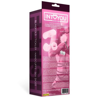 Kit Bondage 4 Pezzi Rosa