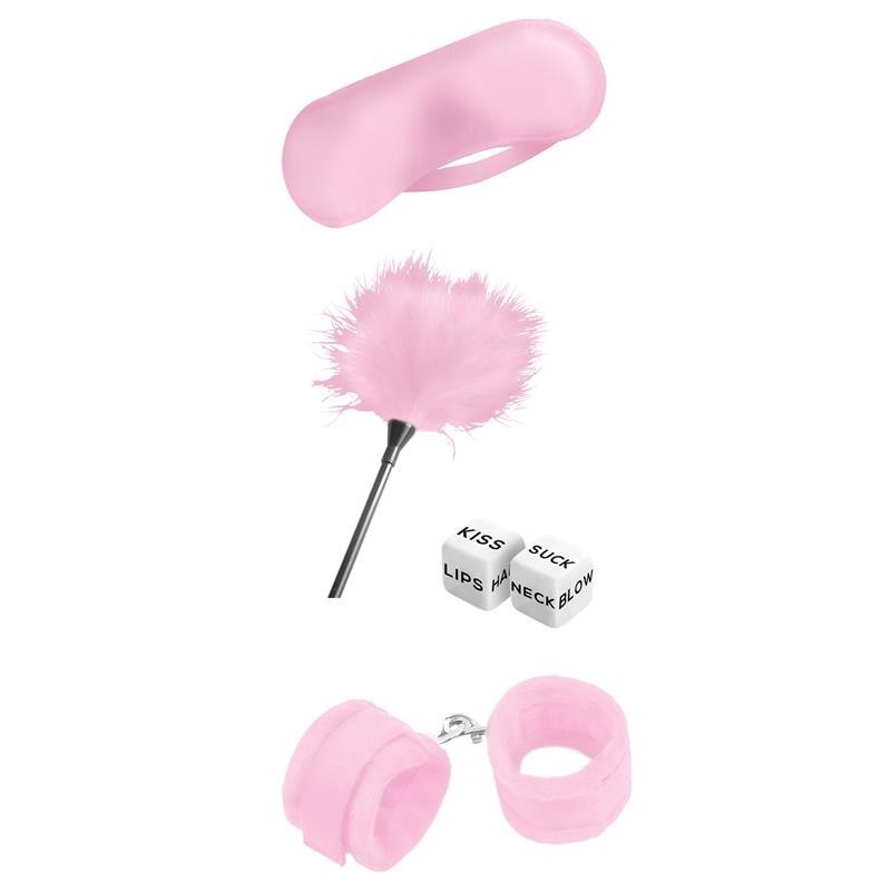 Kit Bondage 4 Pezzi Rosa