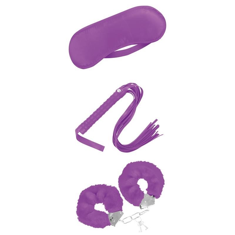 Kit Bondage Beginner 3 Pezzi Viola