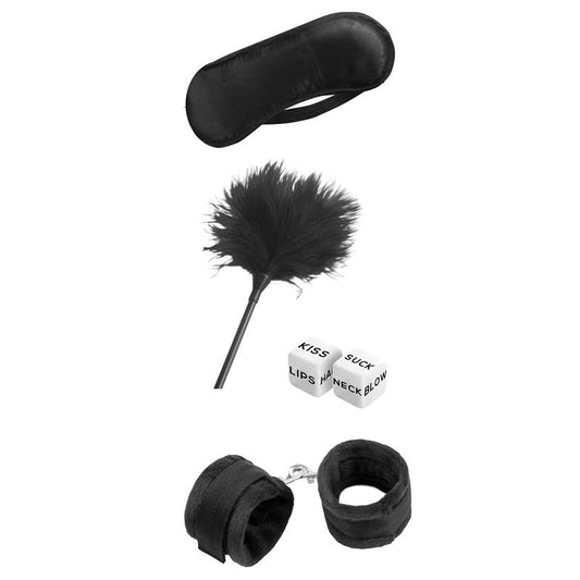 Kit Bondage 4 Pezzi Nero