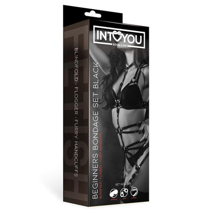 Kit Bondage Beginner 3 Pezzi Nero