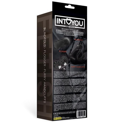 Kit Bondage Beginner 3 Pezzi Nero