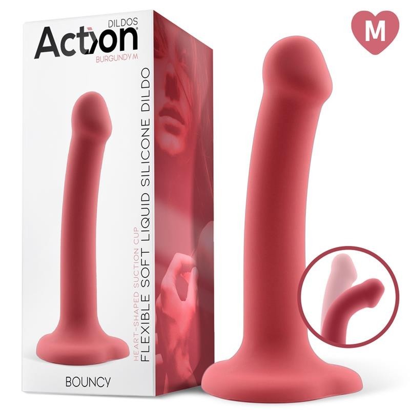 Dildo per Strapon Flessibile M 18 cm