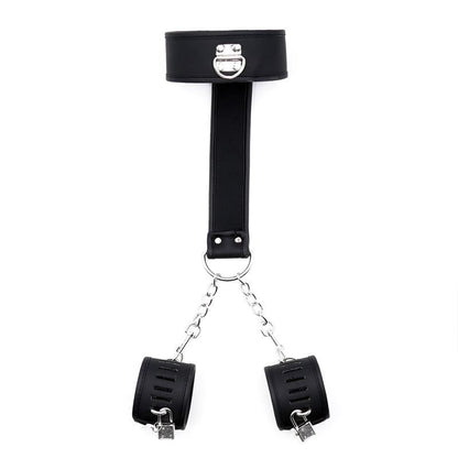 Costrittore Bondage Collare Manette