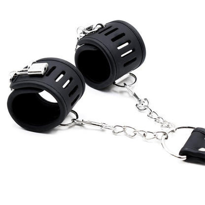 Costrittore Bondage Collare Manette