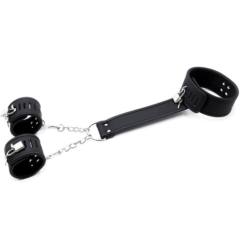 Costrittore Bondage Collare Manette