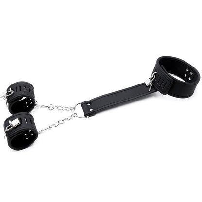 Costrittore Bondage Collare Manette