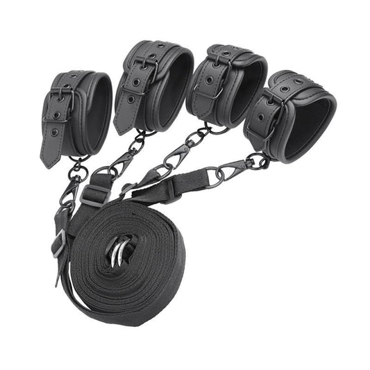 Kit Letto Bondage Pelle Vegana