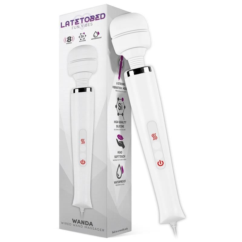 Vibratore Wand con Filo 32 cm Wired