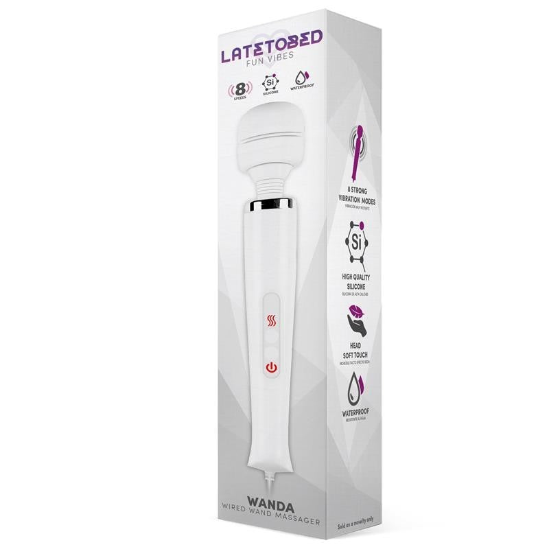 Vibratore Wand con Filo 32 cm Wired