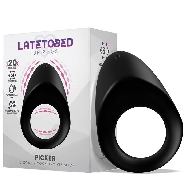 Anello Vibrante Ricaricabile Usb Picker