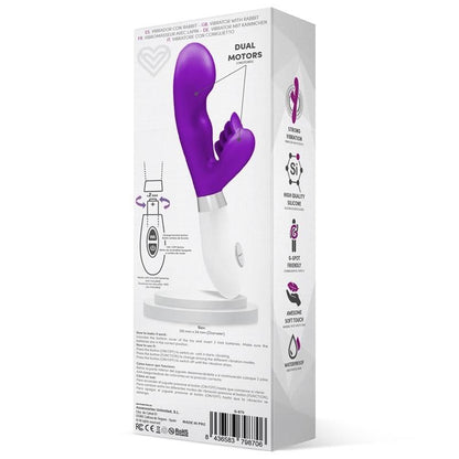 Vibratore Rabbit 21 cm Sliper Viola