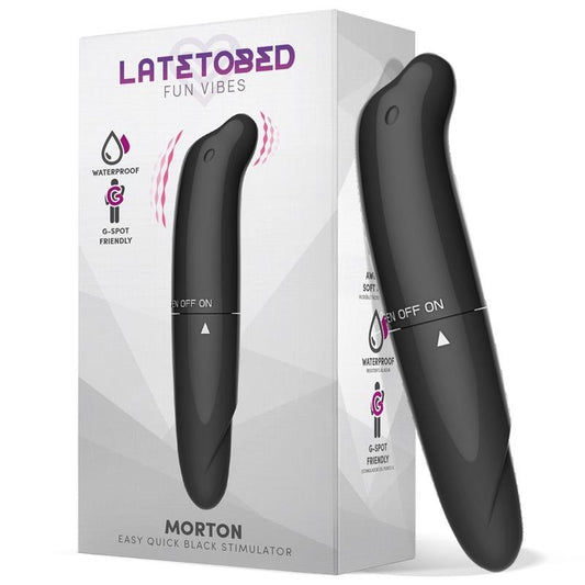 Vibratore Punto G 13 cm Morton Nero