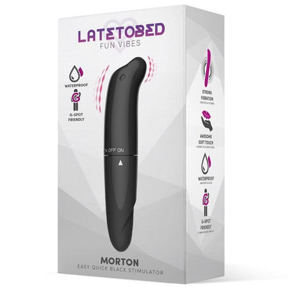 Vibratore Punto G 13 cm Morton Nero