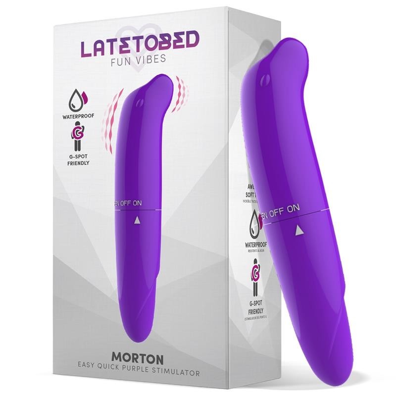 Vibratore Punto G 13 cm Morton Viola