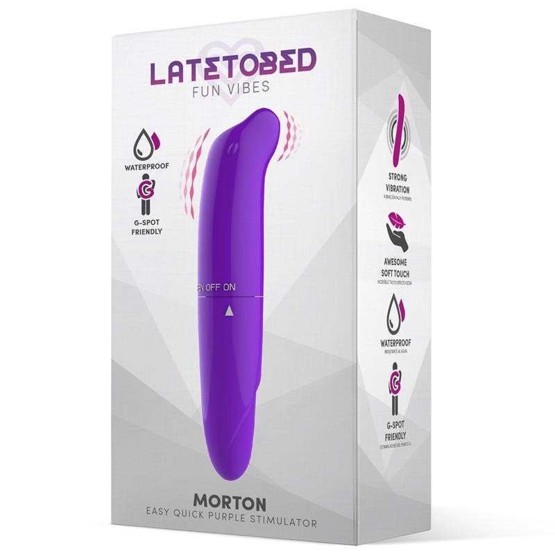 Vibratore Punto G 13 cm Morton Viola